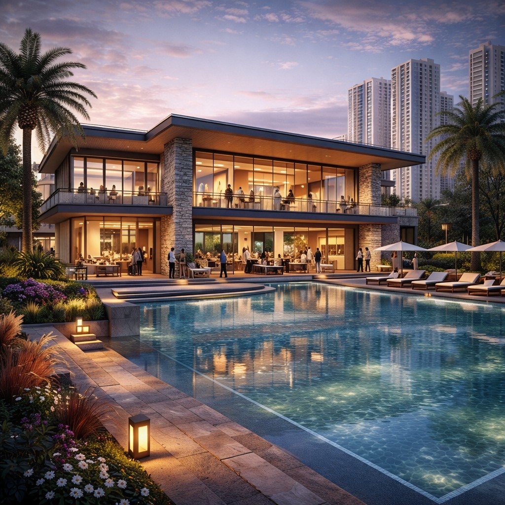 Clubhouse at Prateek Grand Begonia