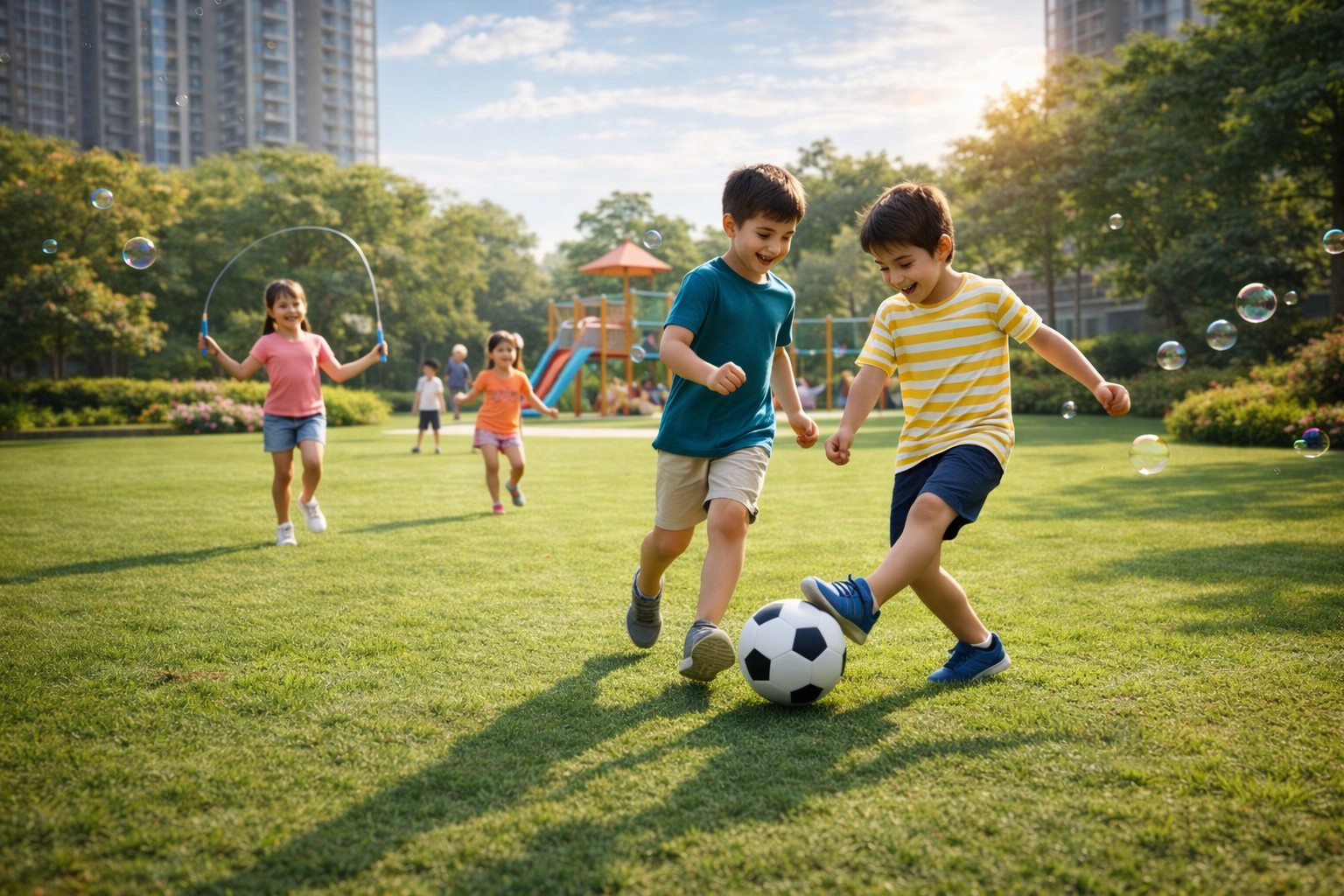 Open Zone Lawn at Prateek Canary