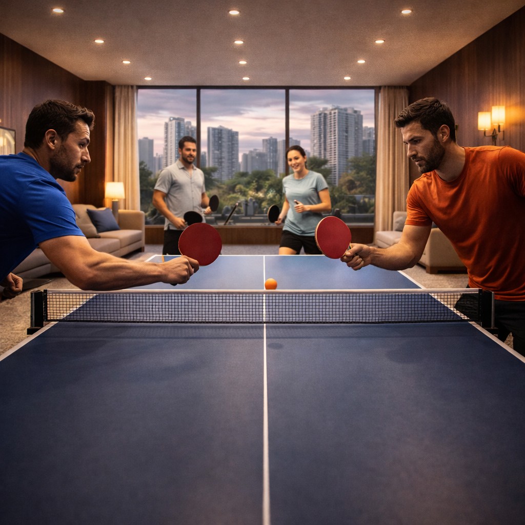 Table Tennis at Prateek Grand Begonia